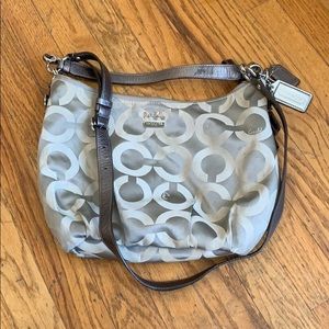 Coach Hobo Grey Purse